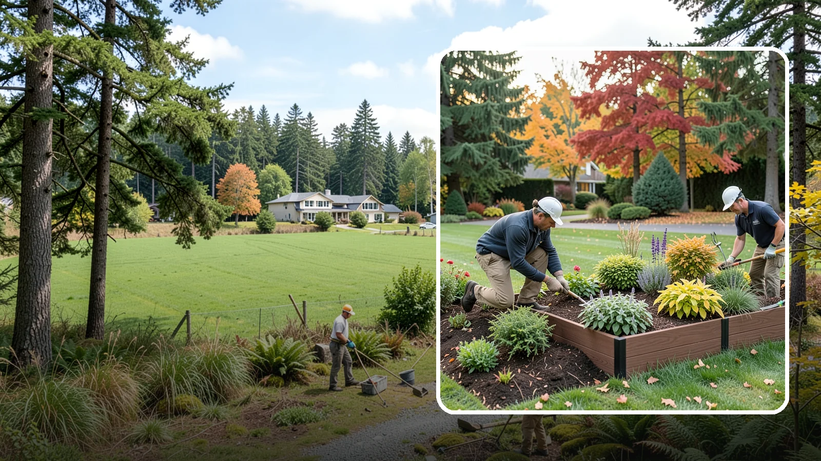 Garden Bed Renovation in Lyman, Skagit County, WA - We rebuild tired, overgrown Puget Sound garden beds into healthy, well-drained planting spaces that thrive in the Pacific...