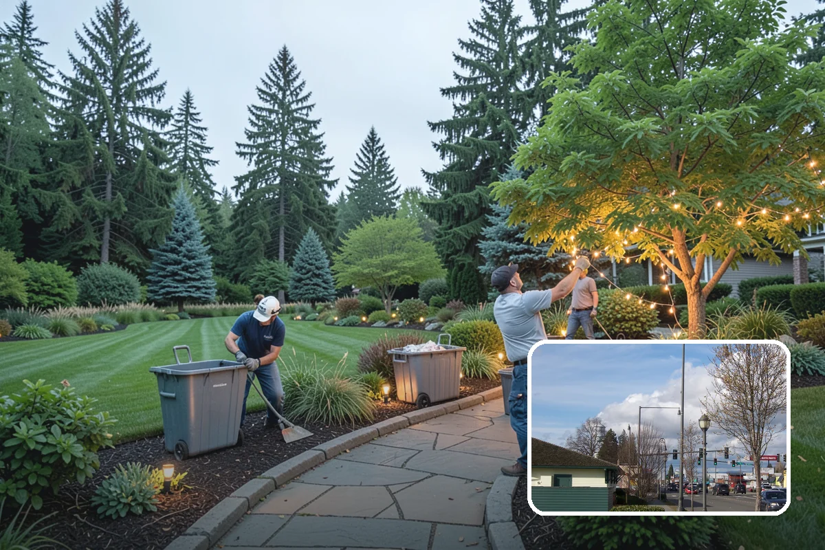 Garden Bed Renovation in Marysville, Snohomish County, WA - Corrects drainage problems caused by compacted clay and steady rainfall