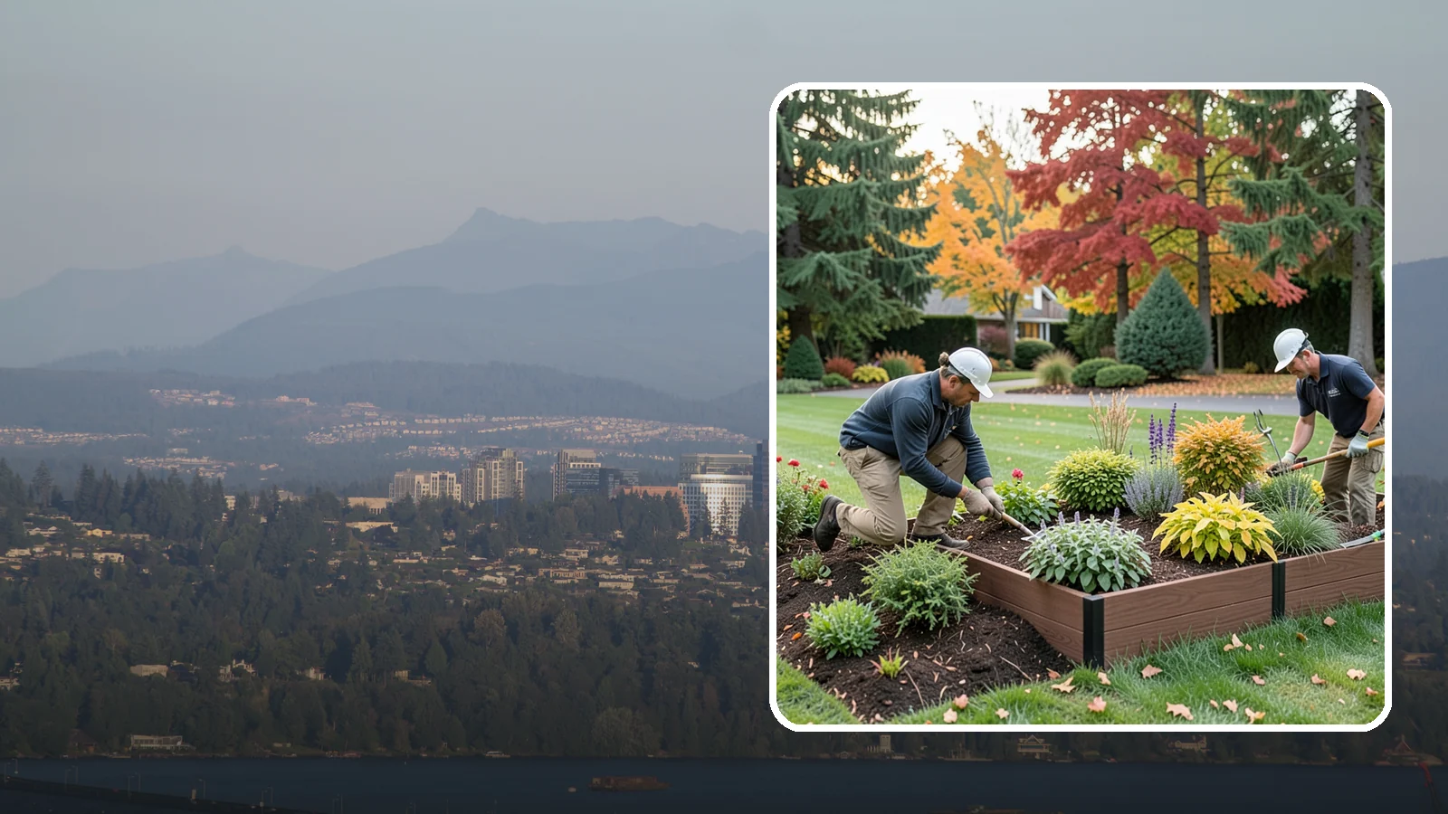 Garden Bed Renovation in Medina, King County, WA - We rebuild tired, overgrown Puget Sound garden beds into healthy, well-drained planting spaces that thrive in the Pacific...
