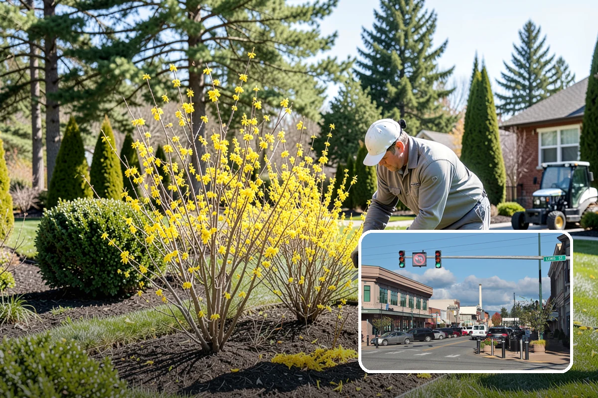 Garden Bed Renovation in Monroe, Snohomish County, WA - Corrects drainage problems caused by compacted clay and steady rainfall