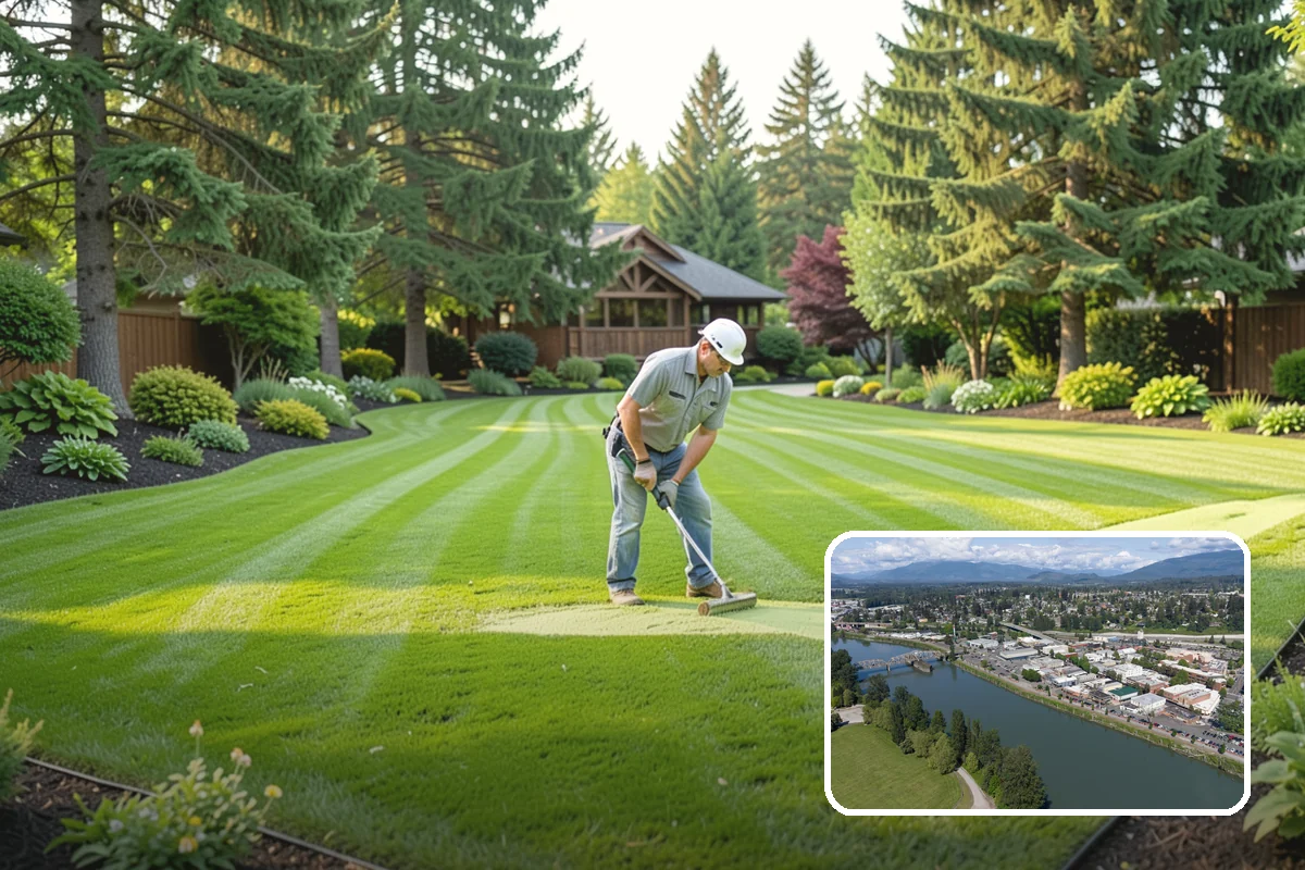 Garden Bed Renovation in Mount Vernon, Skagit County, WA - Corrects drainage problems caused by compacted clay and steady rainfall