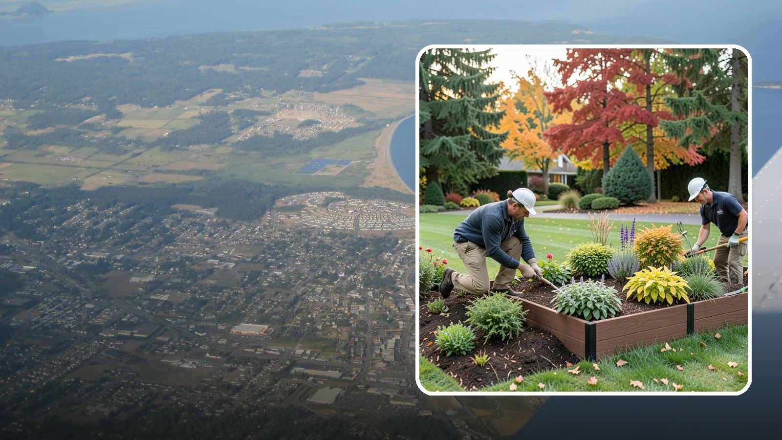 Garden Bed Renovation in Oak Harbor, Island County, WA - We rebuild tired, overgrown Puget Sound garden beds into healthy, well-drained planting spaces that thrive in the Pacific...