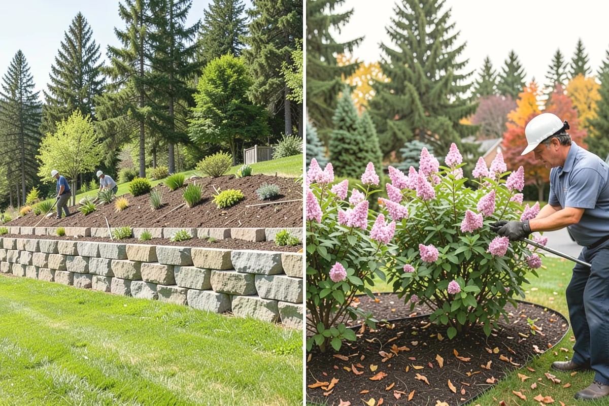Garden Bed Renovation in Oak Harbor, Island County, WA - Assess existing soil, drainage, and plant health on site