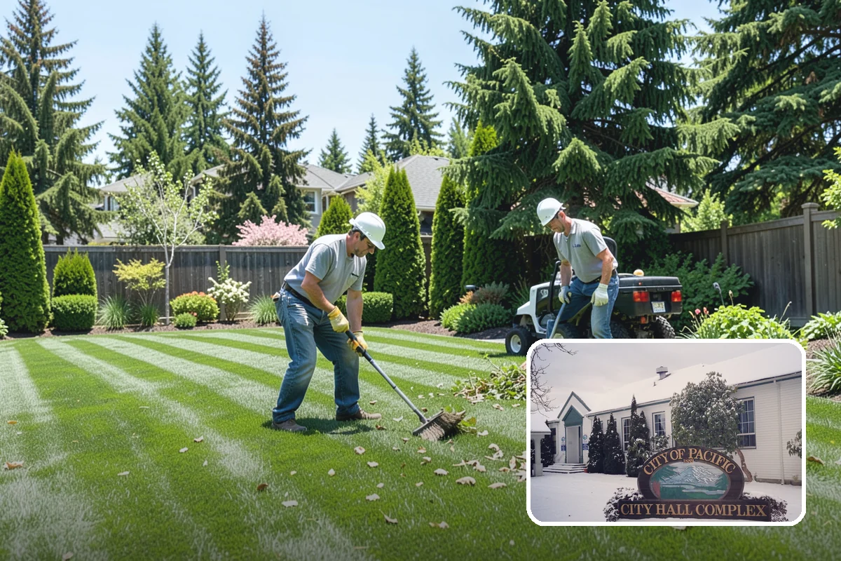 Garden Bed Renovation in Pacific, King County, WA - Corrects drainage problems caused by compacted clay and steady rainfall