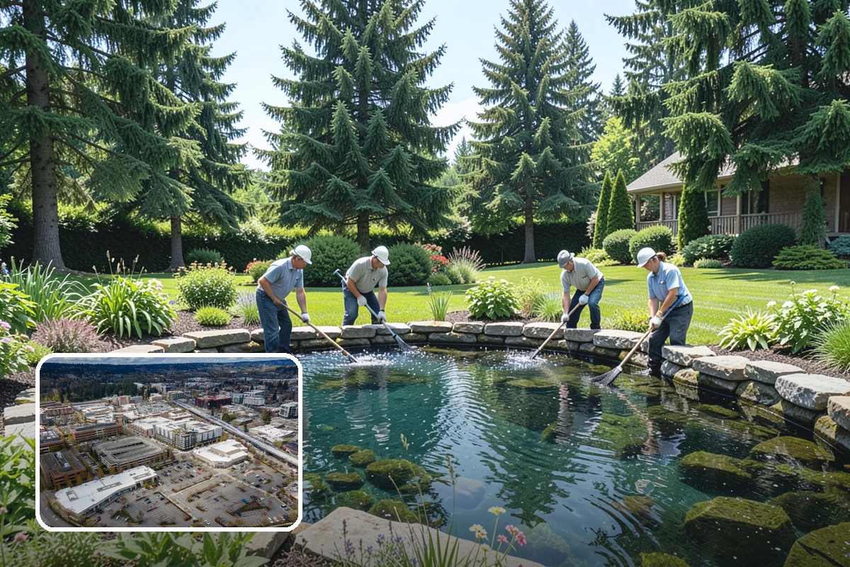 Garden Bed Renovation in Redmond, King County, WA - Corrects drainage problems caused by compacted clay and steady rainfall