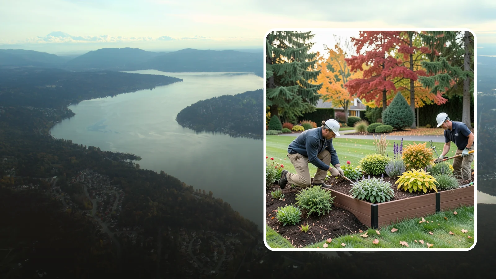 Garden Bed Renovation in Sammamish, King County, WA - We rebuild tired, overgrown Puget Sound garden beds into healthy, well-drained planting spaces that thrive in the Pacific...