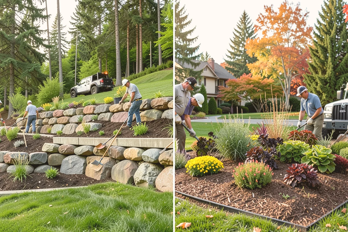 Garden Bed Renovation in Sammamish, King County, WA - Assess existing soil, drainage, and plant health on site