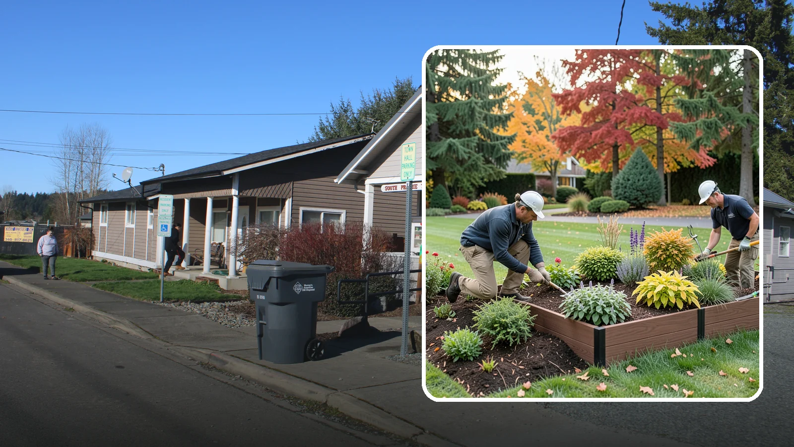Garden Bed Renovation in South Prairie, Pierce County, WA - We rebuild tired, overgrown Puget Sound garden beds into healthy, well-drained planting spaces that thrive in the Pacific...