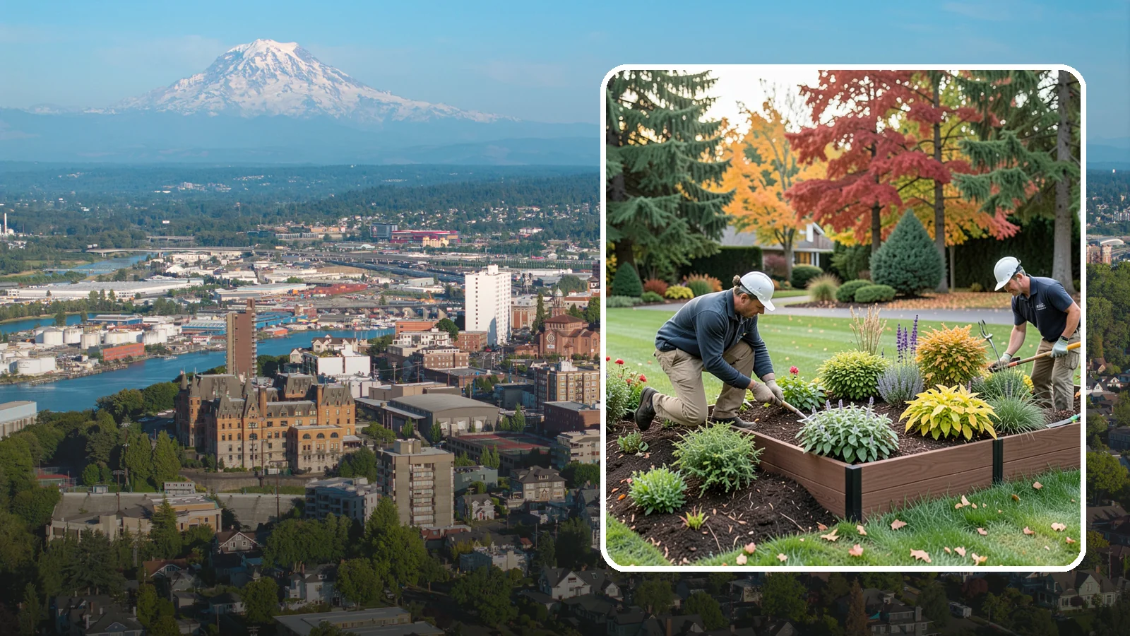 Garden Bed Renovation in Tacoma, Pierce County, WA - We rebuild tired, overgrown Puget Sound garden beds into healthy, well-drained planting spaces that thrive in the Pacific...