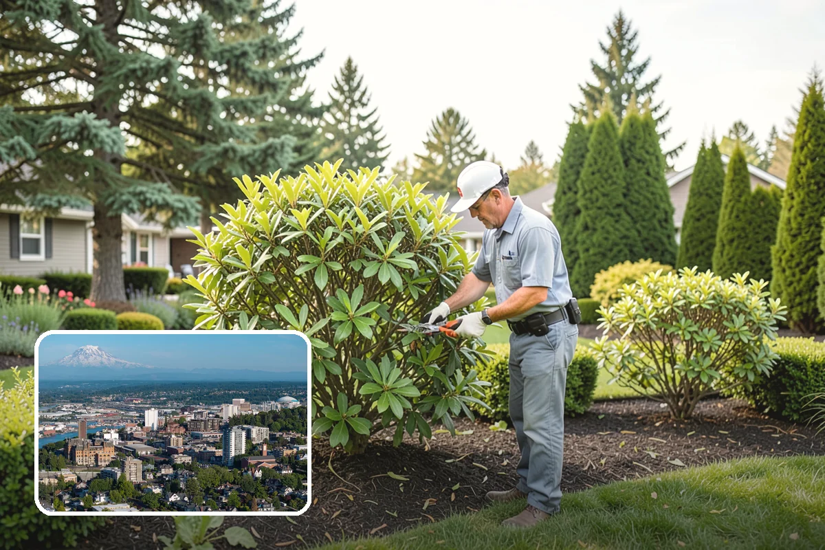 Garden Bed Renovation in Tacoma, Pierce County, WA - Corrects drainage problems caused by compacted clay and steady rainfall