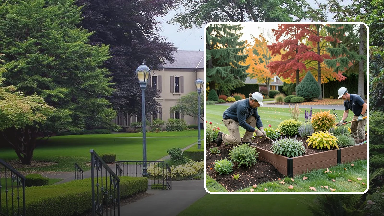 Garden Bed Renovation in Woodinville, King County, WA - We rebuild tired, overgrown Puget Sound garden beds into healthy, well-drained planting spaces that thrive in the Pacific...