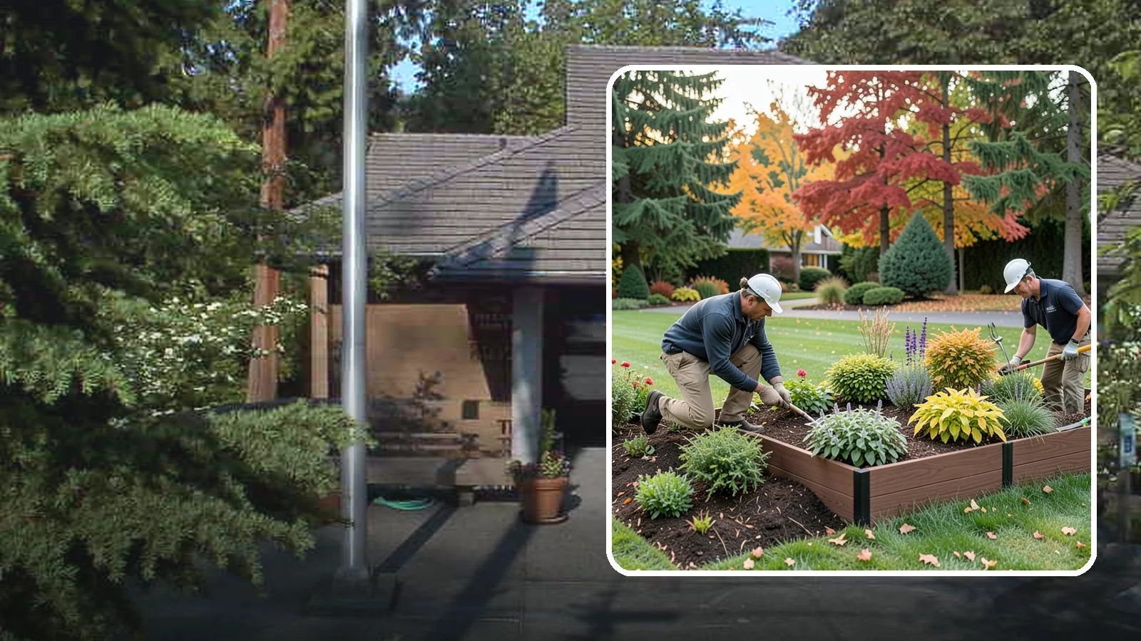Garden Bed Renovation in Yarrow Point, King County, WA - We rebuild tired, overgrown Puget Sound garden beds into healthy, well-drained planting spaces that thrive in the Pacific...
