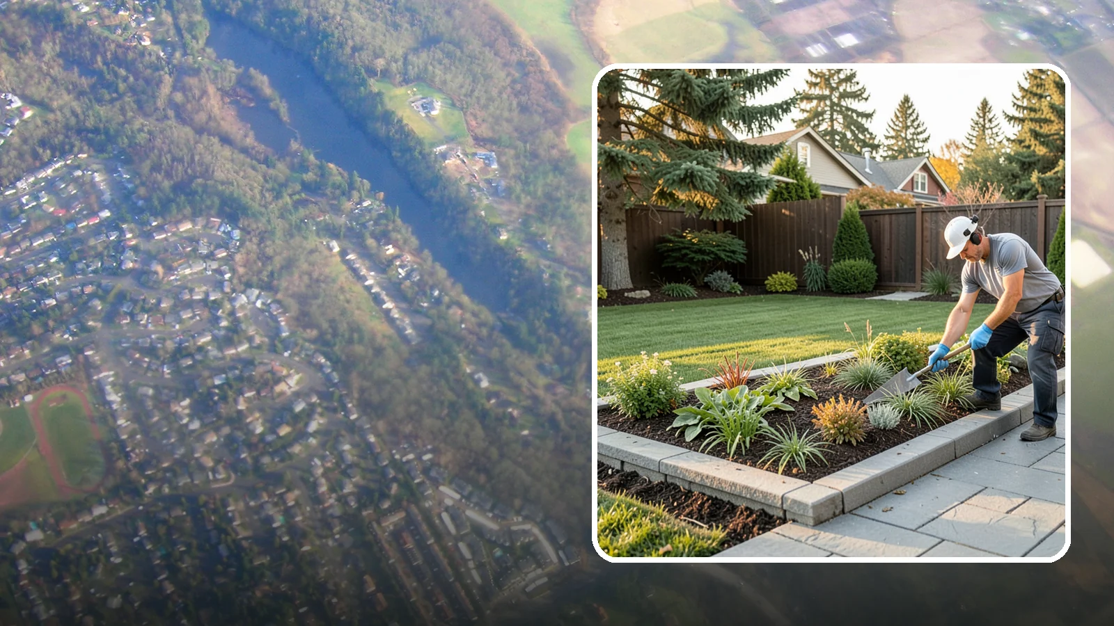 Garden Edging in Algona, King County, WA - We install crisp, durable edging that keeps lawn grasses and aggressive groundcovers from creeping into your Pacific Northwest...
