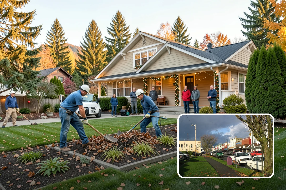 Garden Edging in Arlington, Snohomish County, WA - Stops grass and groundcover from invading planting areas
