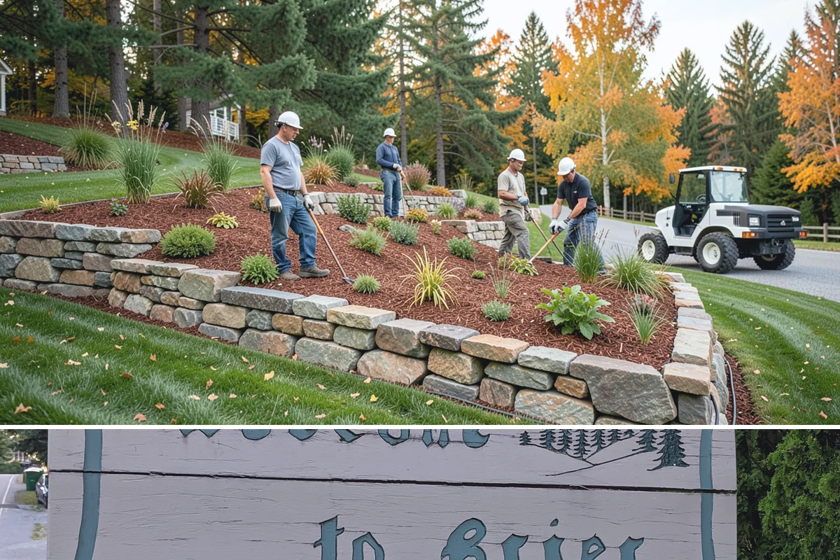 Garden Edging in Brier, Snohomish County, WA - Ideal in spring or fall when the ground is soft enough to cut cleanly yet firm enough to hold a sharp edge through the rainy...