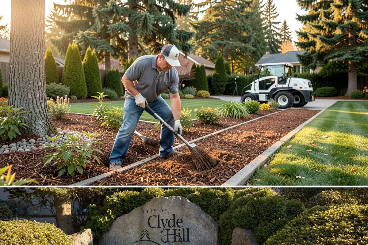 Garden Edging in Clyde Hill, King County, WA - Ideal in spring or fall when the ground is soft enough to cut cleanly yet firm enough to hold a sharp edge through the rainy...