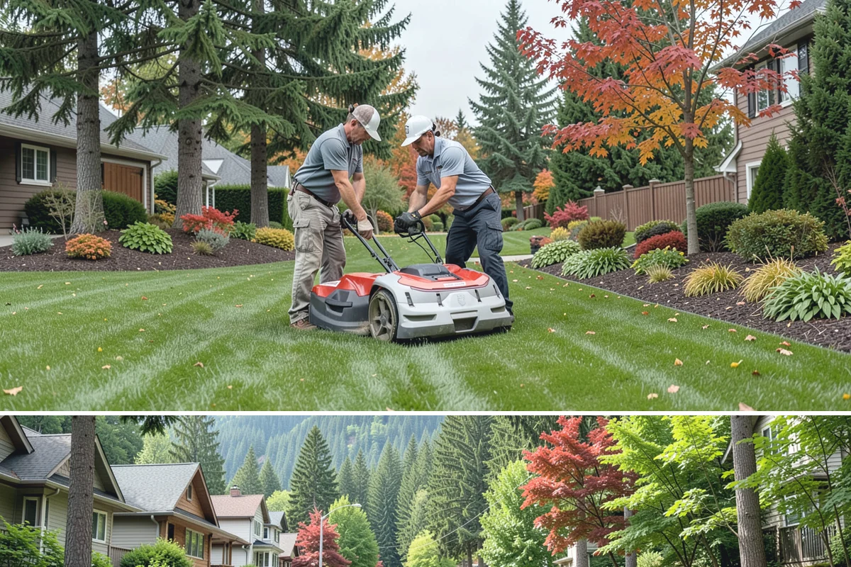 Garden Edging in Darrington, Snohomish County, WA - Ideal in spring or fall when the ground is soft enough to cut cleanly yet firm enough to hold a sharp edge through the rainy...