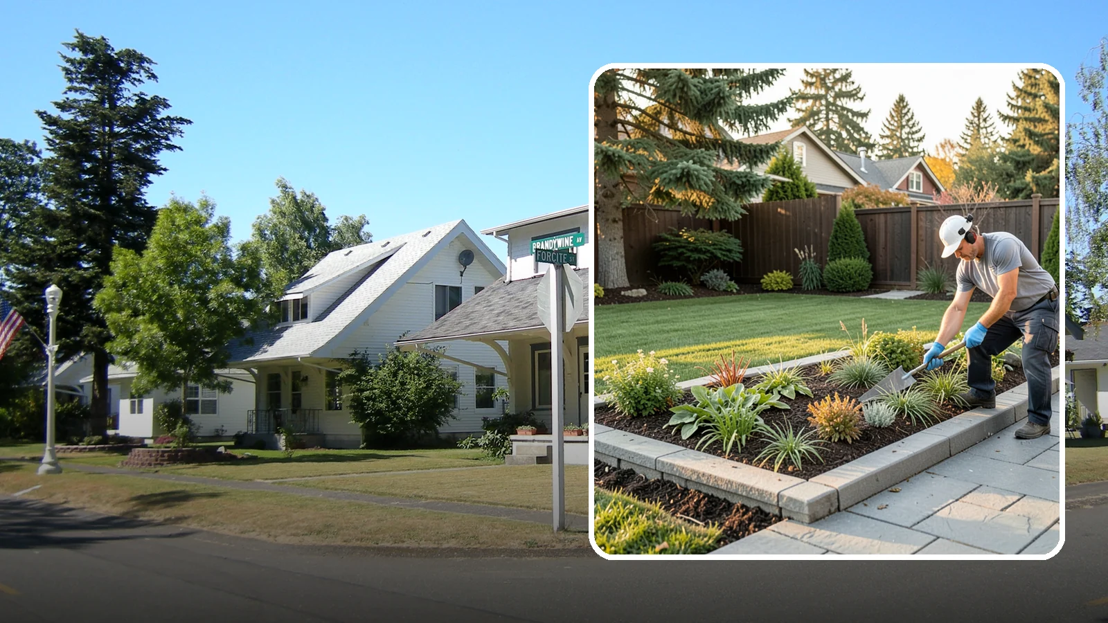 Garden Edging in DuPont, Pierce County, WA - We install crisp, durable edging that keeps lawn grasses and aggressive groundcovers from creeping into your Pacific Northwest...
