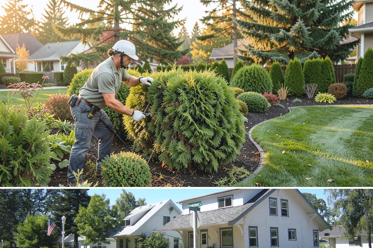 Garden Edging in DuPont, Pierce County, WA - Ideal in spring or fall when the ground is soft enough to cut cleanly yet firm enough to hold a sharp edge through the rainy...