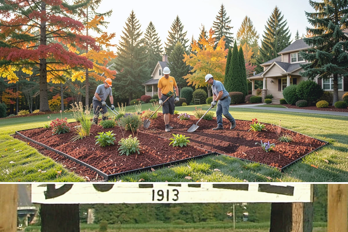 Garden Edging in Duvall, King County, WA - Ideal in spring or fall when the ground is soft enough to cut cleanly yet firm enough to hold a sharp edge through the rainy...