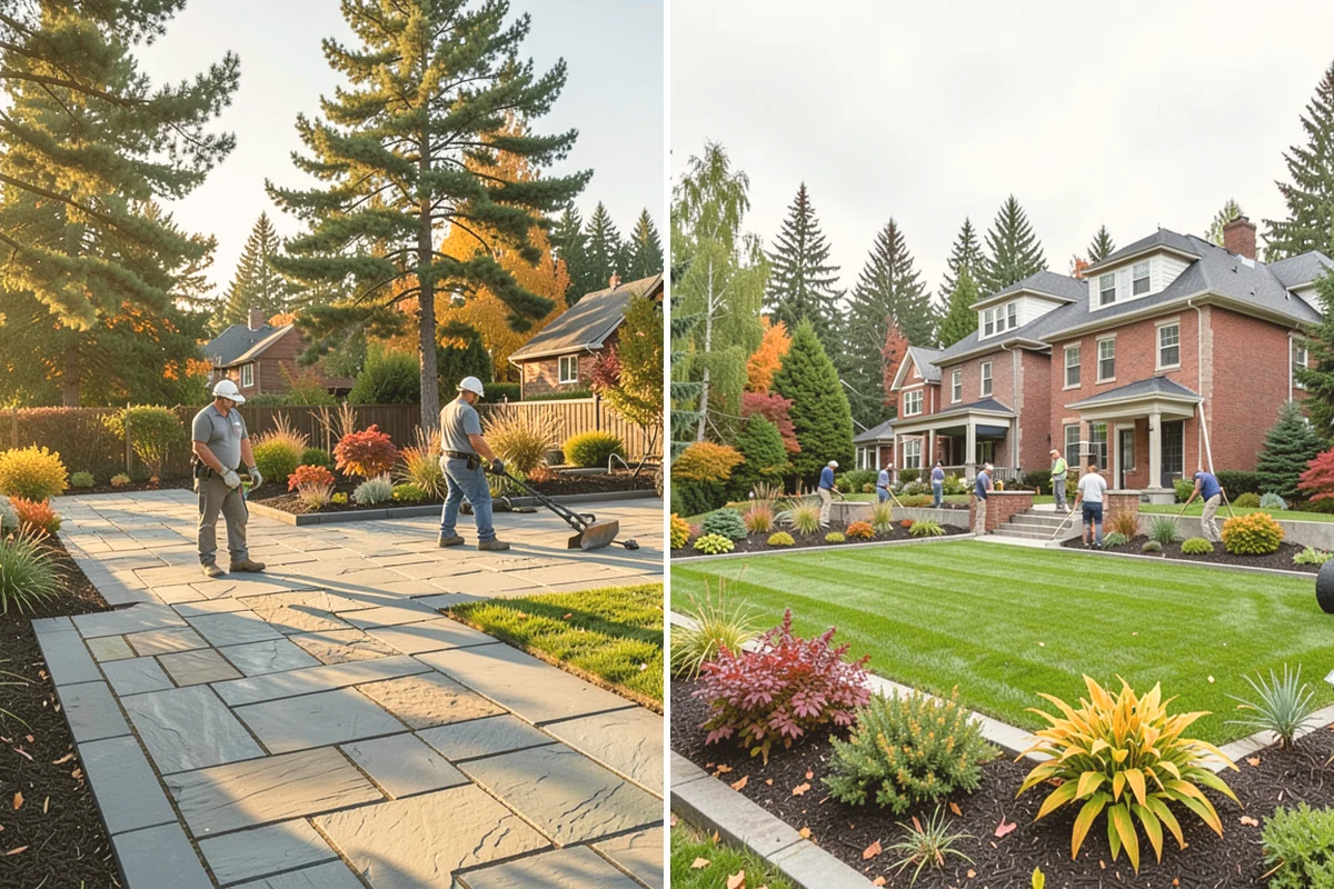 Garden Edging in Eatonville, Pierce County, WA - Mark bed lines and confirm edging material with you