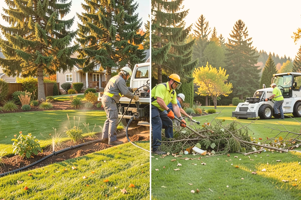 Garden Edging in Edmonds, Snohomish County, WA - Mark bed lines and confirm edging material with you