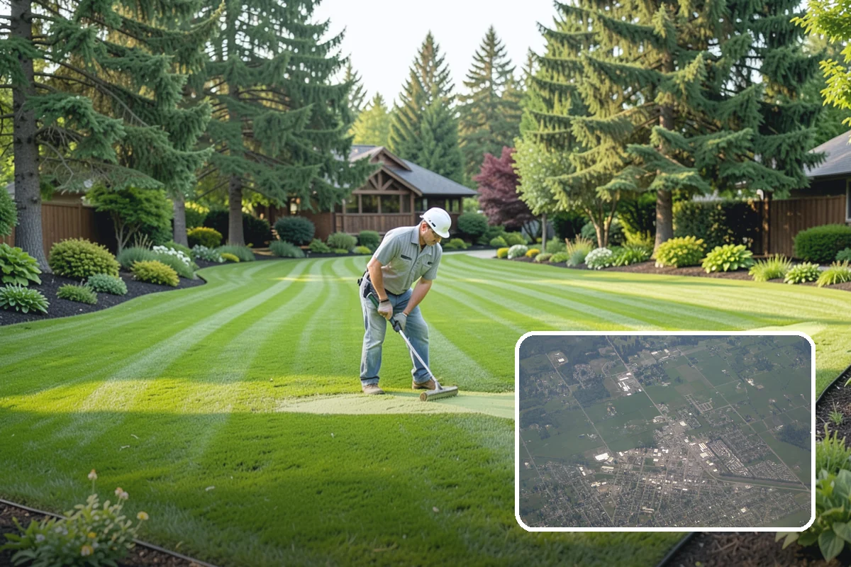 Garden Edging in Enumclaw, King County, WA - Stops grass and groundcover from invading planting areas
