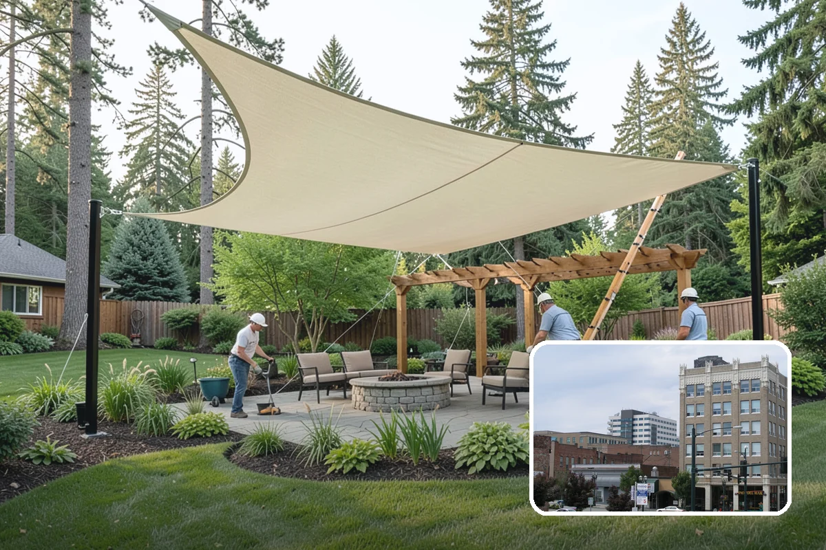 Garden Edging in Everett, Snohomish County, WA - Stops grass and groundcover from invading planting areas