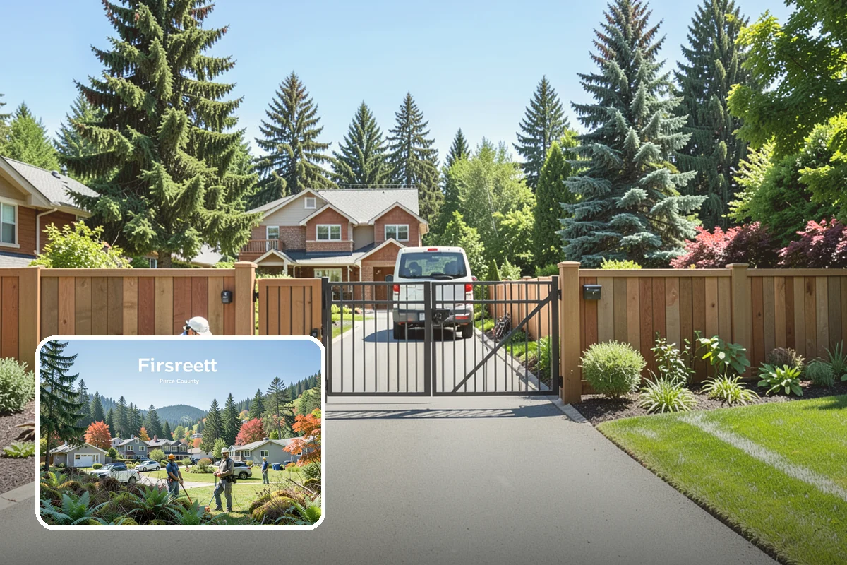 Garden Edging in Fircrest, Pierce County, WA - Stops grass and groundcover from invading planting areas