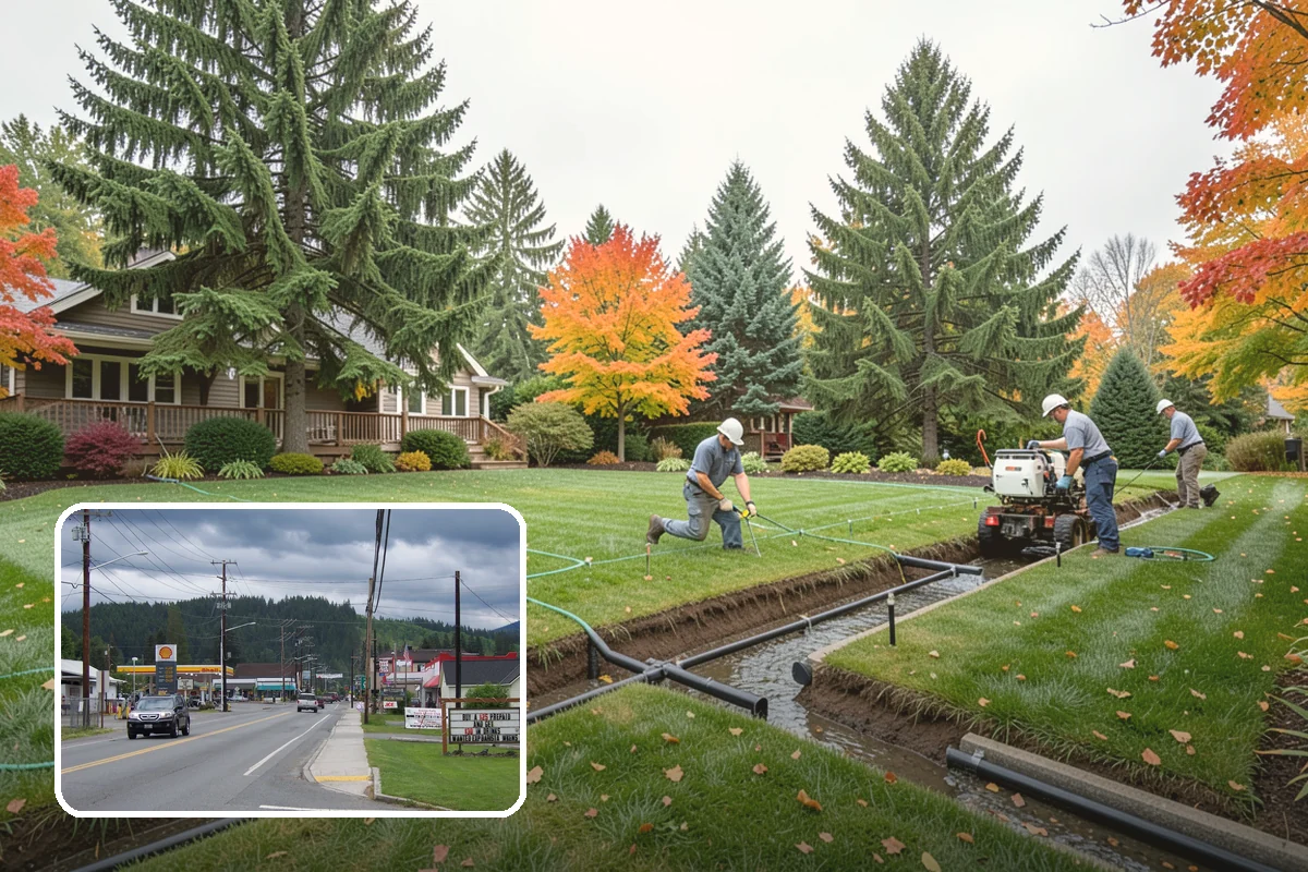 Garden Edging in Granite Falls, Snohomish County, WA - Stops grass and groundcover from invading planting areas