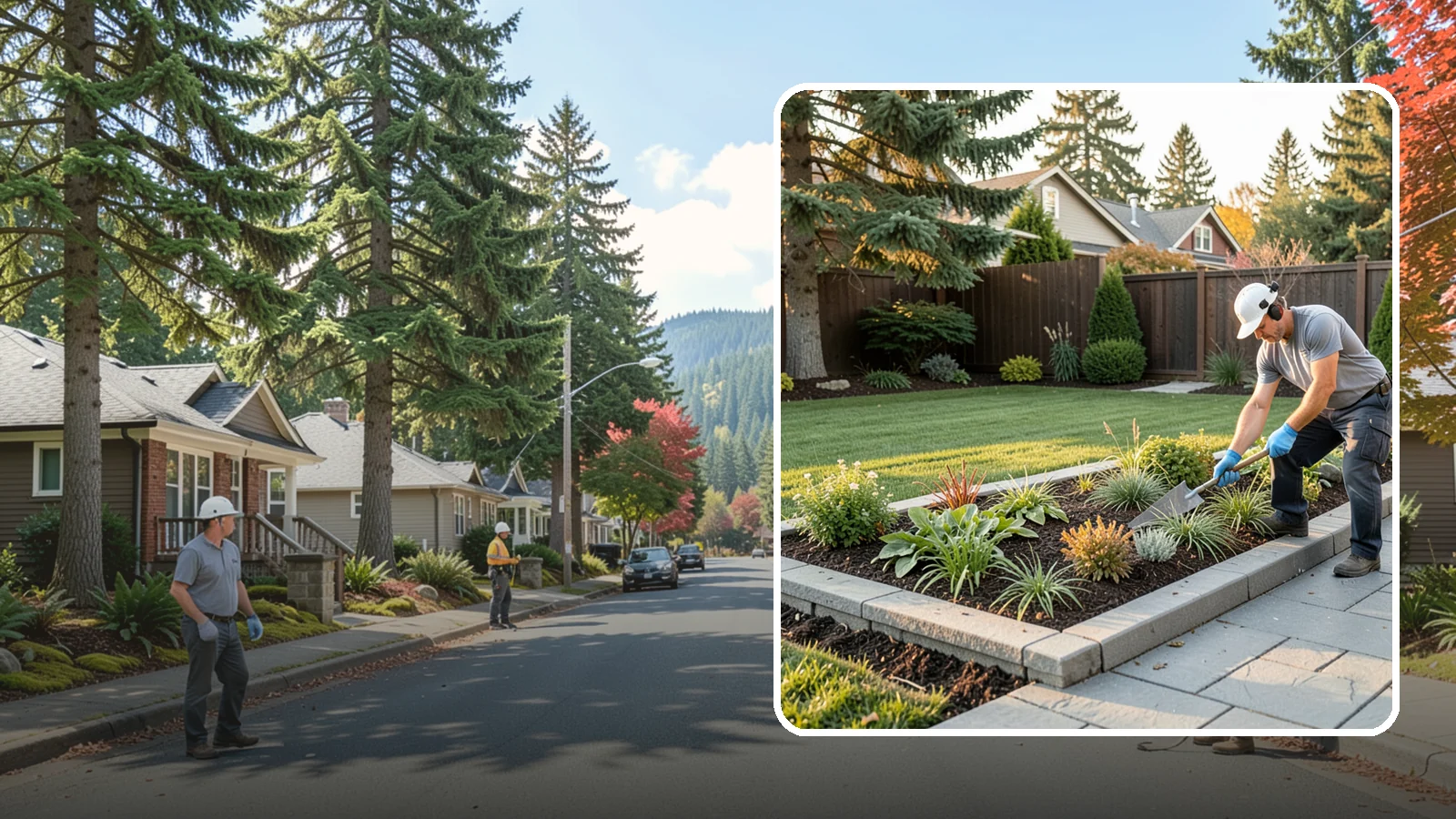 Garden Edging in Hunts Point, King County, WA - We install crisp, durable edging that keeps lawn grasses and aggressive groundcovers from creeping into your Pacific Northwest...