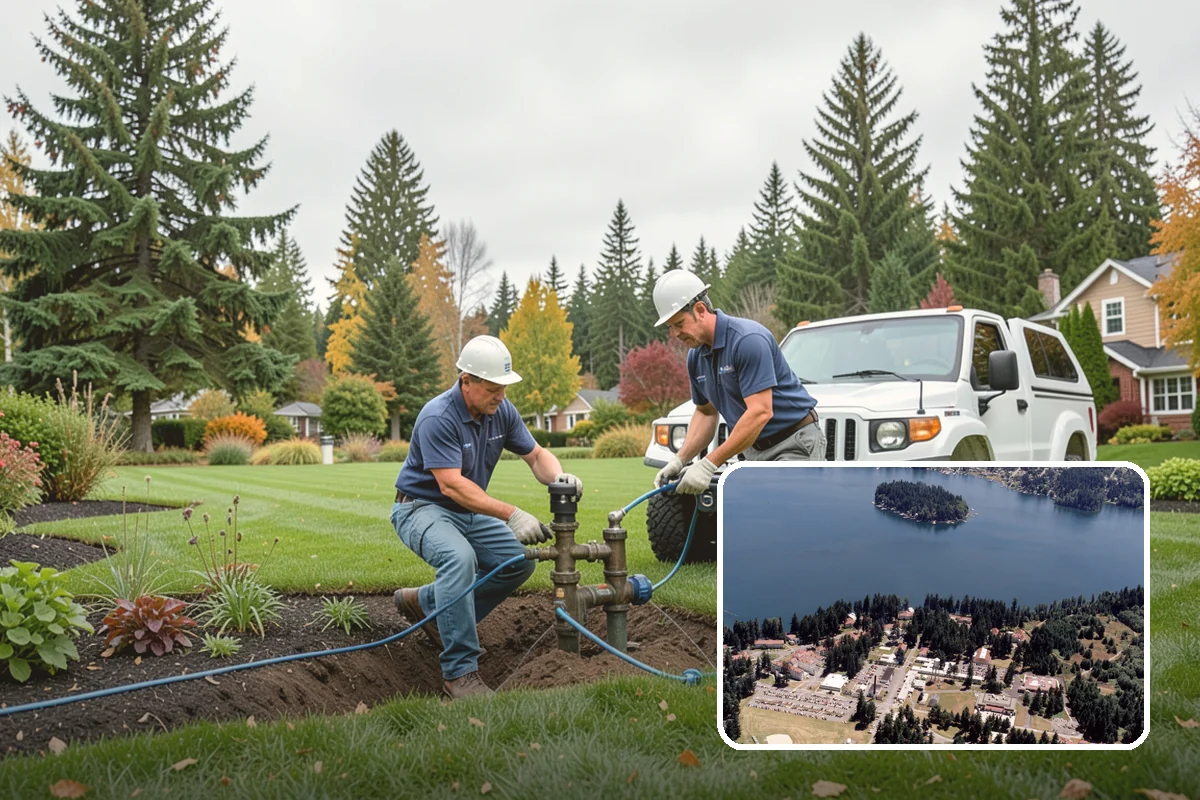 Garden Edging in Lakewood, Pierce County, WA - Stops grass and groundcover from invading planting areas