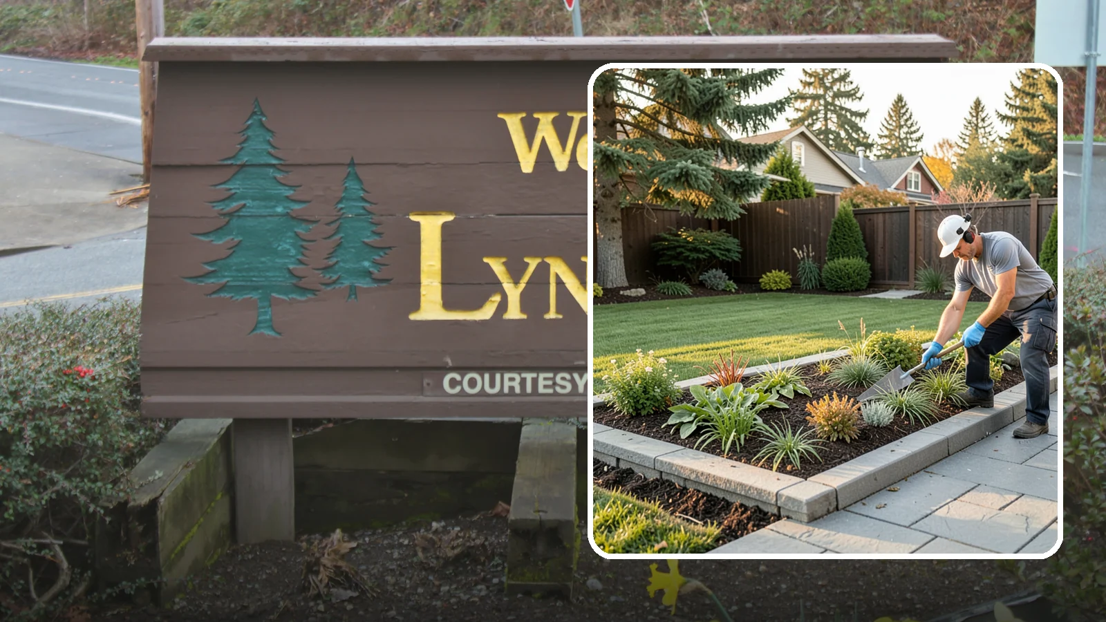 Garden Edging in Lynnwood, Snohomish County, WA - We install crisp, durable edging that keeps lawn grasses and aggressive groundcovers from creeping into your Pacific Northwest...