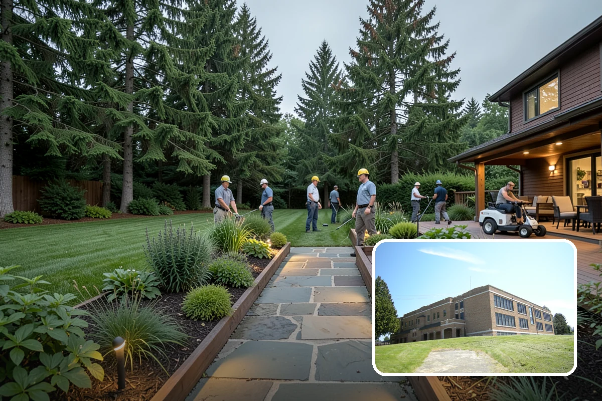 Garden Edging in Maple Valley, King County, WA - Stops grass and groundcover from invading planting areas