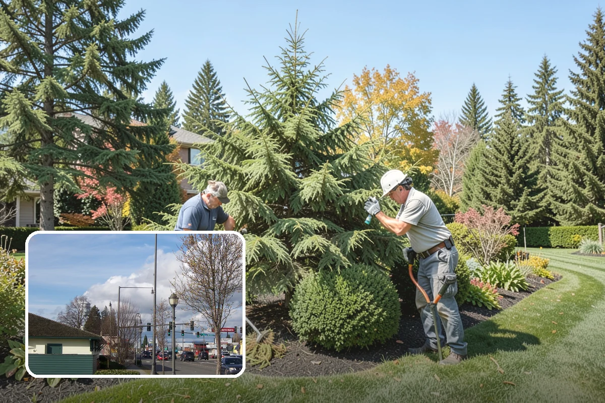 Garden Edging in Marysville, Snohomish County, WA - Stops grass and groundcover from invading planting areas