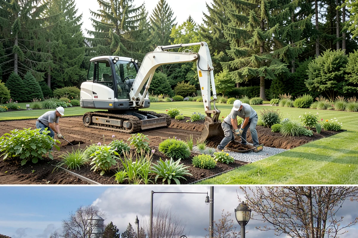 Garden Edging in Marysville, Snohomish County, WA - Ideal in spring or fall when the ground is soft enough to cut cleanly yet firm enough to hold a sharp edge through the rainy...