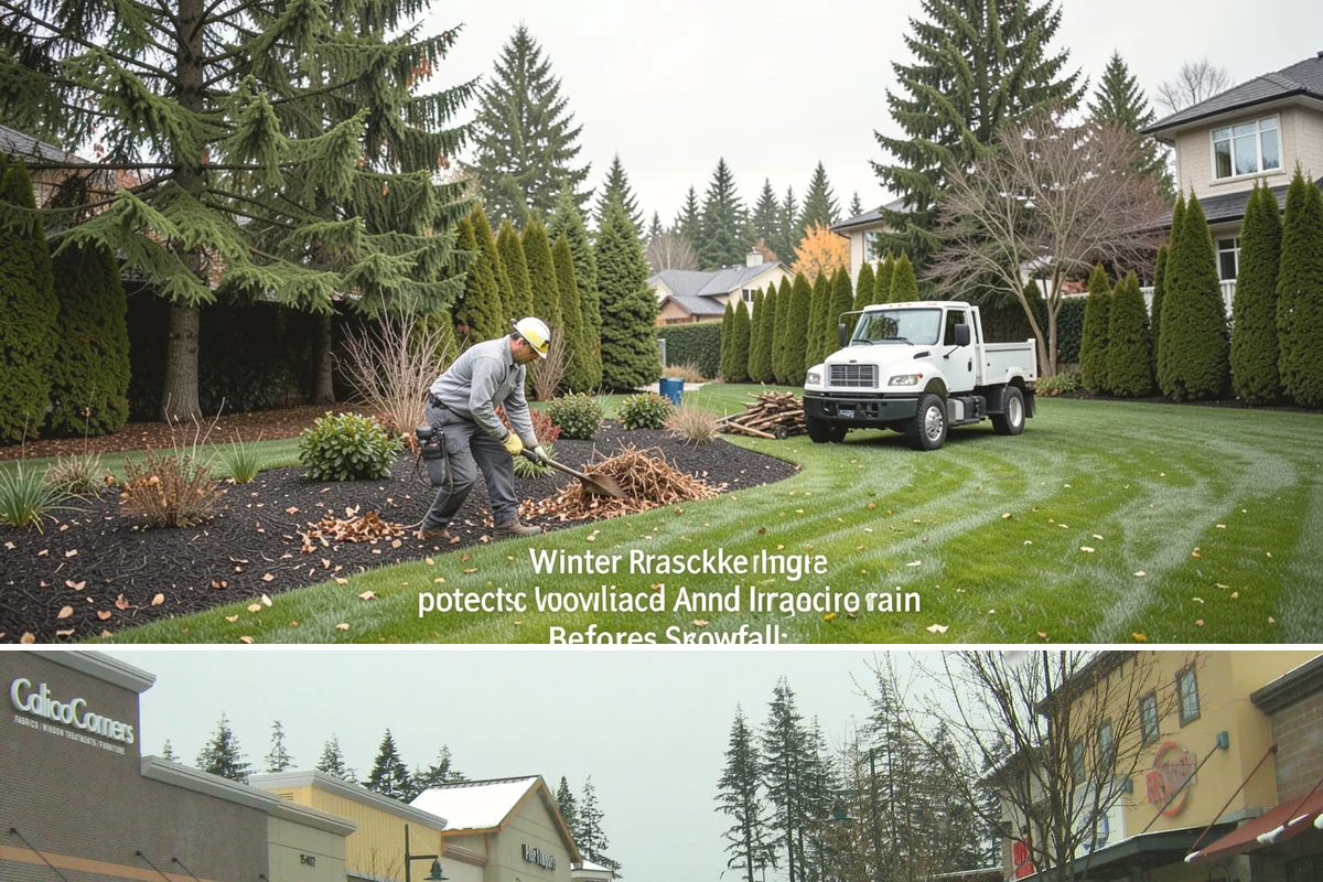 Garden Edging in Mill Creek, Snohomish County, WA - Ideal in spring or fall when the ground is soft enough to cut cleanly yet firm enough to hold a sharp edge through the rainy...