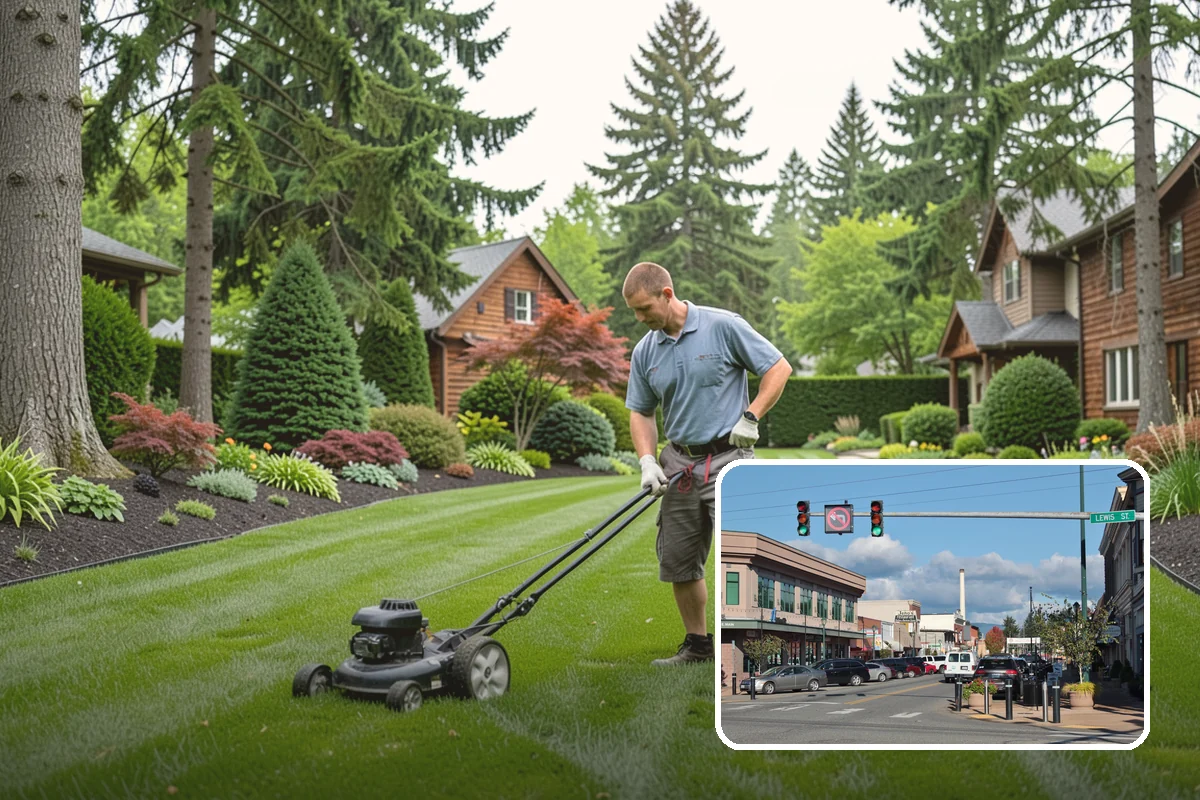 Garden Edging in Monroe, Snohomish County, WA - Stops grass and groundcover from invading planting areas