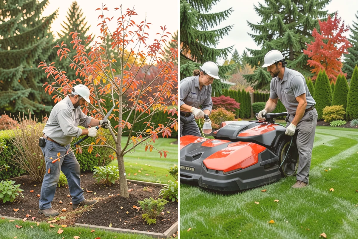 Garden Edging in Mount Vernon, Skagit County, WA - Mark bed lines and confirm edging material with you