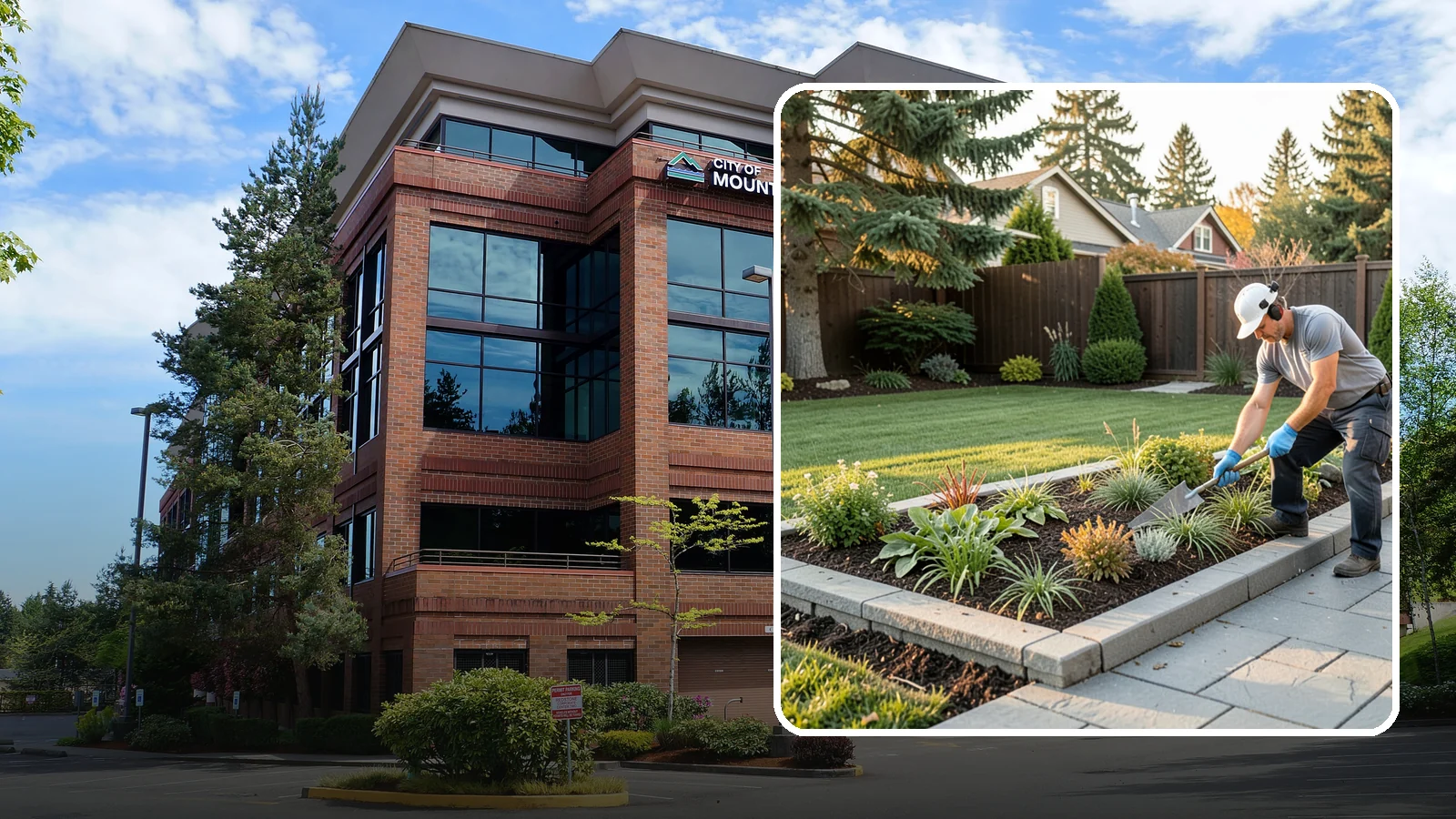 Garden Edging in Mountlake Terrace, Snohomish County, WA - We install crisp, durable edging that keeps lawn grasses and aggressive groundcovers from creeping into your Pacific Northwest...