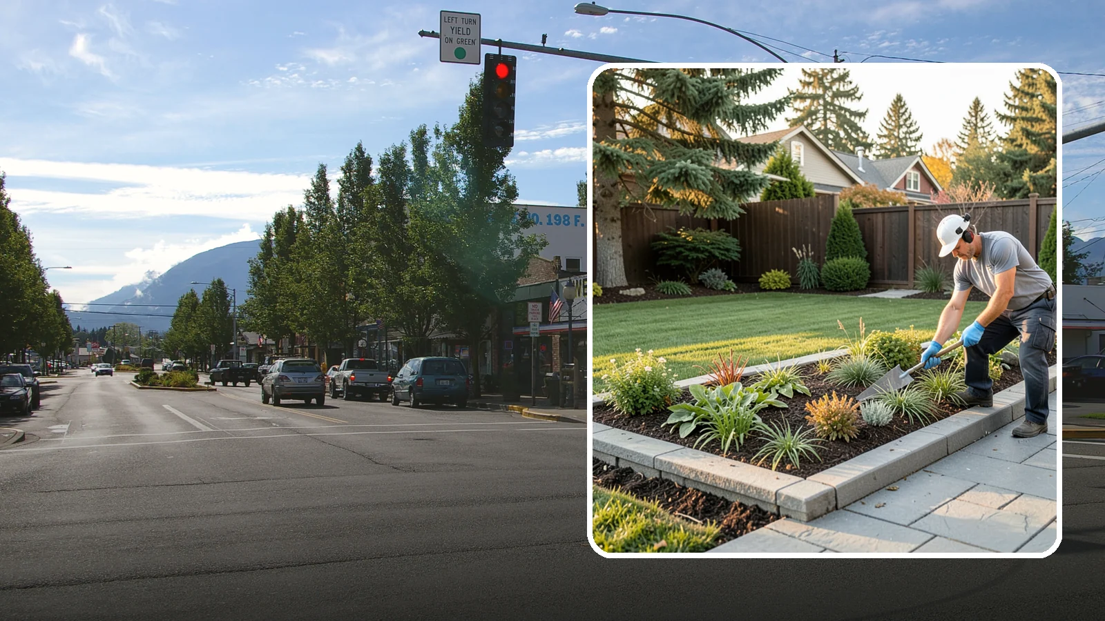 Garden Edging in North Bend, King County, WA - We install crisp, durable edging that keeps lawn grasses and aggressive groundcovers from creeping into your Pacific Northwest...