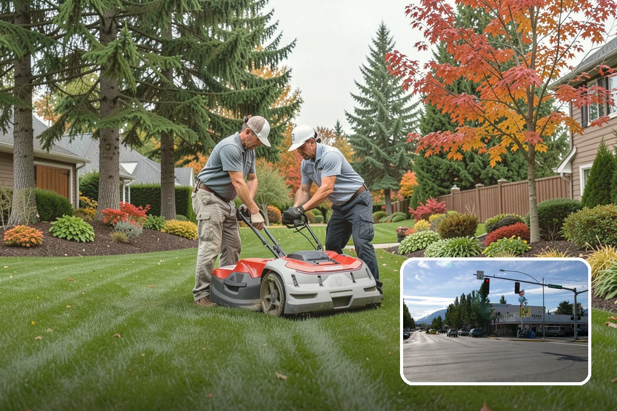 Garden Edging in North Bend, King County, WA - Stops grass and groundcover from invading planting areas