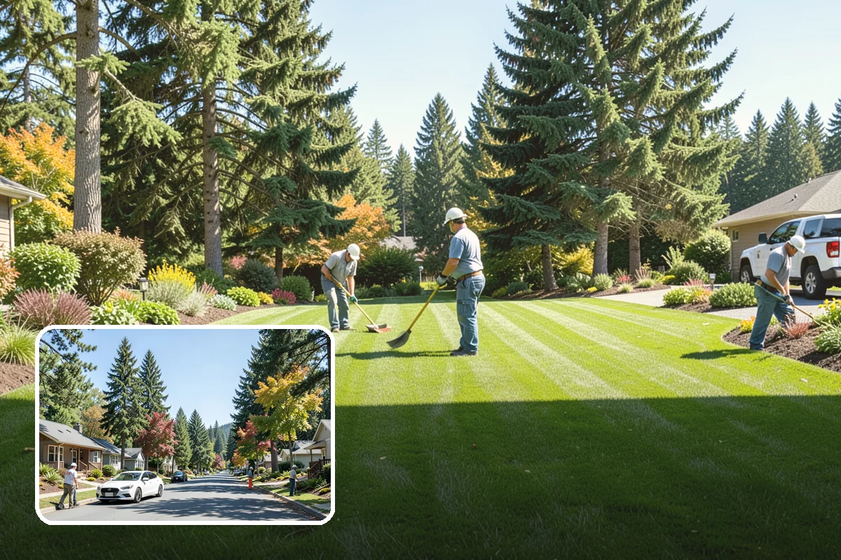 Garden Edging in Orting, Pierce County, WA - Stops grass and groundcover from invading planting areas