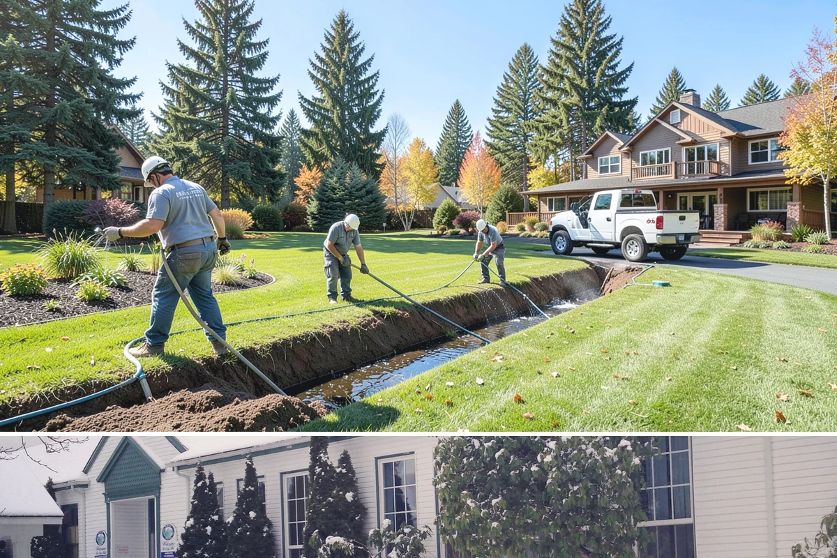 Garden Edging in Pacific, King County, WA - Ideal in spring or fall when the ground is soft enough to cut cleanly yet firm enough to hold a sharp edge through the rainy...
