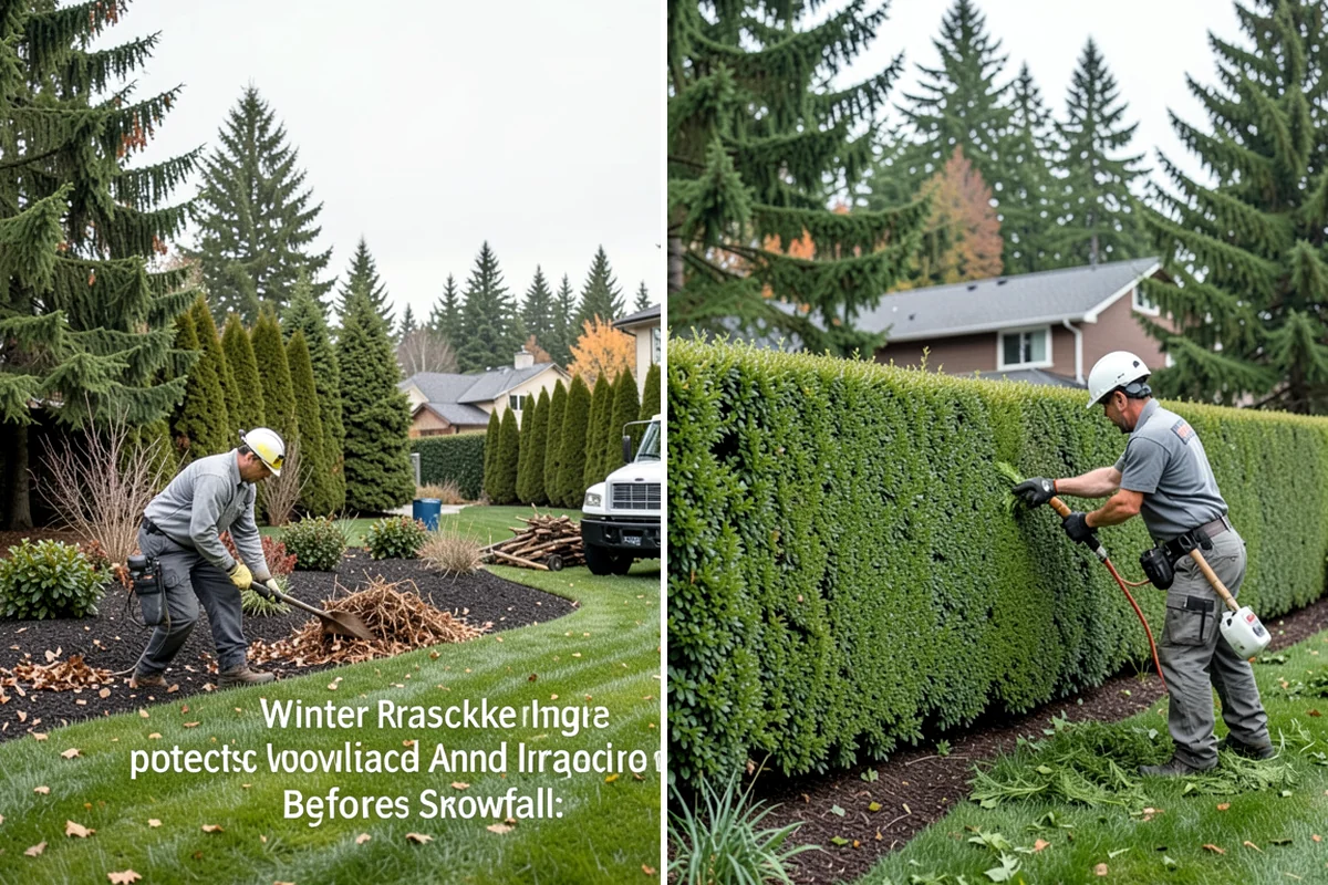 Garden Edging in SeaTac, King County, WA - Mark bed lines and confirm edging material with you