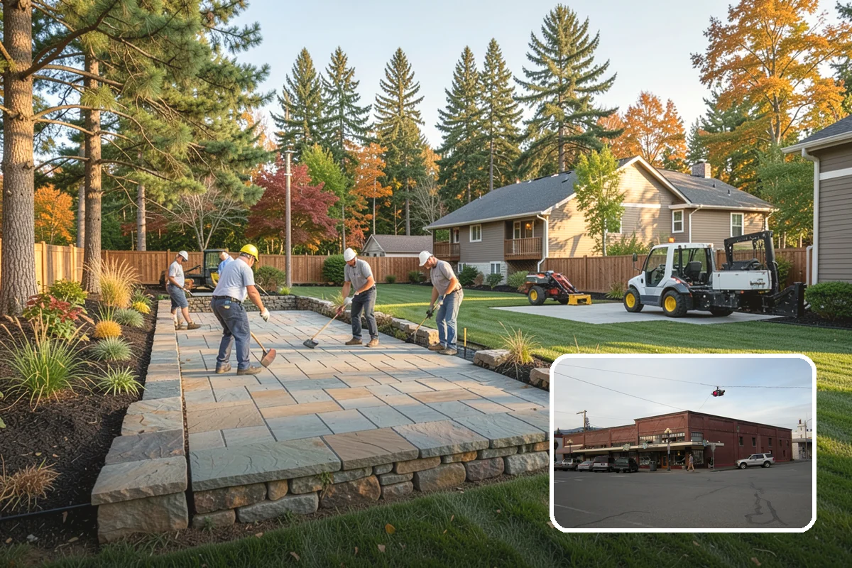 Garden Edging in Sedro-Woolley, Skagit County, WA - Stops grass and groundcover from invading planting areas