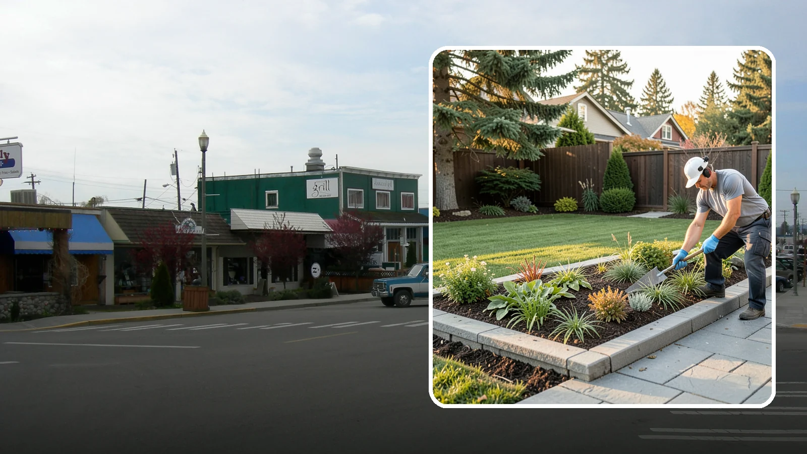 Garden Edging in Stanwood, Snohomish County, WA - We install crisp, durable edging that keeps lawn grasses and aggressive groundcovers from creeping into your Pacific Northwest...