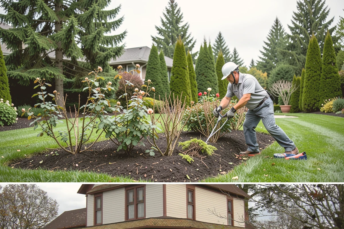 Garden Edging in Sumner, Pierce County, WA - Ideal in spring or fall when the ground is soft enough to cut cleanly yet firm enough to hold a sharp edge through the rainy...