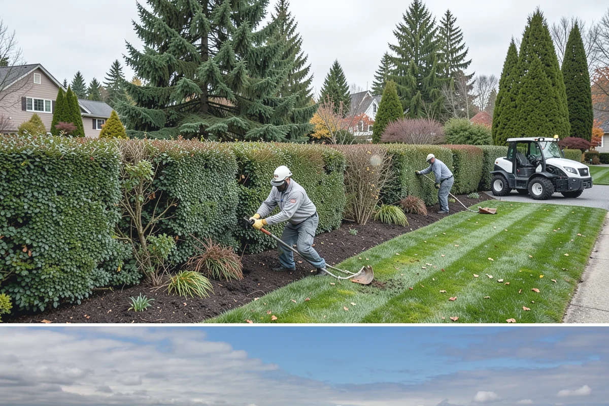 Garden Edging in University Place, Pierce County, WA - Ideal in spring or fall when the ground is soft enough to cut cleanly yet firm enough to hold a sharp edge through the rainy...