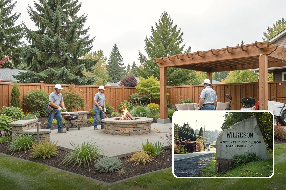 Garden Edging in Wilkeson, Pierce County, WA - Stops grass and groundcover from invading planting areas